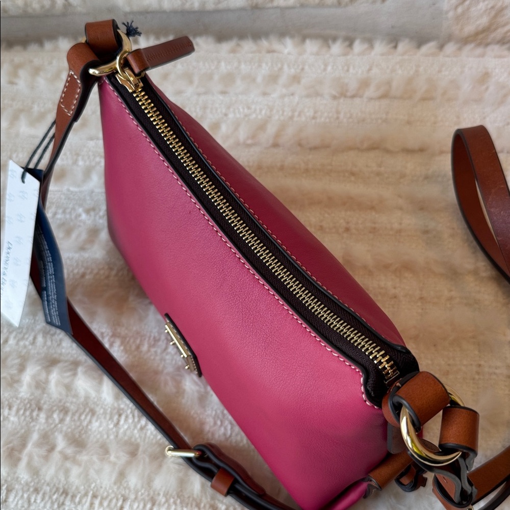 Dooney & Bourke Fuchsia Crossbody Bag - Picture 2 of 11